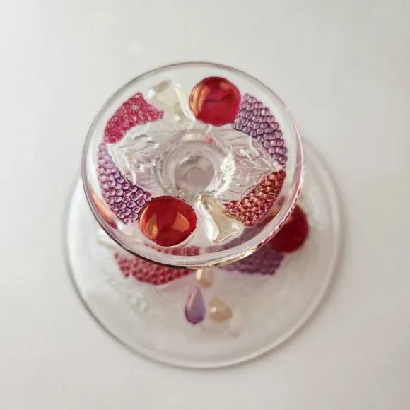 Westmoreland Glass Della Robbia Mint Compote Tidbit Tray Cake Plate 1928-1940 - Picture 6 of 11